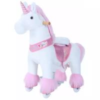 Поницикл PonyCycle Ux малый "Единорог" розовый, озвученный