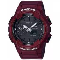 Наручные часы CASIO, черный, красный