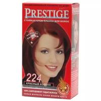 VIP's Prestige Бриллиантовый блеск стойкая крем-краска для волос, 224 - красный коралл