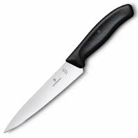 Victorinox Нож Swiss Classic черный разделочный 190мм (6.8003.19B)