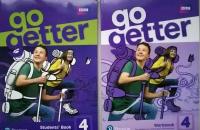 Комплект GoGetter 4 Students' Book + WorkBook набор учебник и рабочая тетрадь Go Getter Pearson