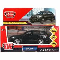 Машина металл бмв X5 м-спорт, 12 см, черный Технопарк X5-12-BK