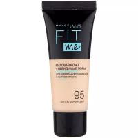 MAYBELLINE NY Тональный крем Fit Me! 95 светло-фарфоровый 0