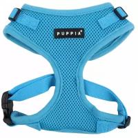 Шлейка для собак Puppia "RITEFIT HARNESS", голубая, M (Южная Корея)