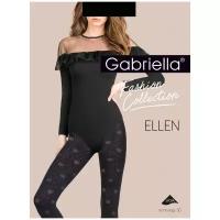 Колготки Gabriella 446 Ellen, размер 4, цвет: Черный