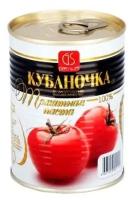 Томатная паста Кубаночка, жестяная банка 380г