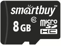 Карта памяти SmartBuy microSDHC 8 ГБ Class 10