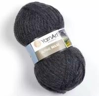 Пряжа для вязания YarnArt 'Alpine Maxi' 250гр 105м (40% шерсть, 60% акрил) (664 темно-серый), 2 мотка