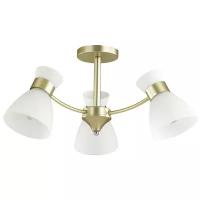 Люстра потолочная LUMION WILMA 4535/3C E27 3*60W золотой