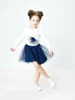 Комплект одежды для девочек Mini Maxi, модель 3649/3650, цвет белый (80)