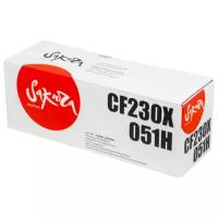 Картридж CF230X/051H для HP, Canon, лазерный, черный, 4000 страниц, Sakura