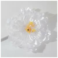 Белый цветок для свадебного декора, 30,5 х 23 х 1,8 см./ В упаковке: 1