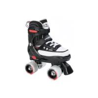 Раздвижные роликовые коньки HUDORA Rollschuh Roller Skate, размер 28-31, цвет чёрный HUDORA Чёрный Китай