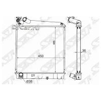 Радиатор Isuzu Elf/Atlas Npr/Nqr 4hj1 98- Sat арт. IS0002