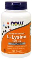 NOW L-Lysine 500 mg, 100 таб