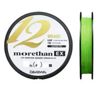 Daiwa, Шнур Morethan UVF+SI 12EX, Green, 150м, 0.8, 16lb