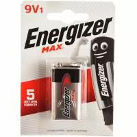 Батарейка 6LR61 Energizer max BL-1 9V 1шт (12)