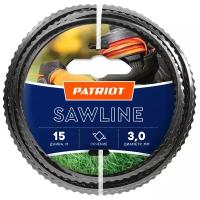 Леска PATRIOT Sawline 3 мм 15 м