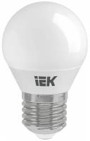 Светодиодные лампы IEK Лампа светодиодная ECO G45 9Вт шар 3000К E27 230В ИЭК LLE-G45-9-230-30-E27