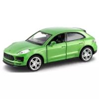 Машина металлическая RMZ City серия 1:32 Porsche Macan S 2019, инерционная, цвет зеленый, двери открываются 554049-GN