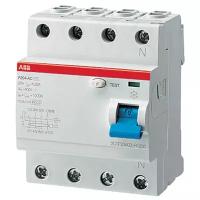 УЗО ABB F202 (2CSF204001R2250) 25 А 100 мА 4P тип AC 10 кА