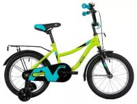 Детский велосипед Novatrack 16" Wind зеленый 163Wind. GN22