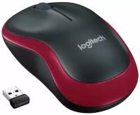 LOGITECH Мышь беспроводная M185 - красный