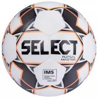 Футбольный мяч Select Futsal Master 852508 белый/оранжевый/черный 4