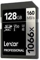 128GB Карта памяти Lexar Professional 1066x SDXC SILVER (LSD1066128G-BNNNG)