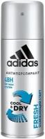 Дезодорант-антиперспирант для мужчин adidas Fresh Cool and Dry, 48ч