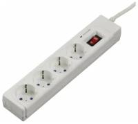 Сетевой фильтр Hama Protection "Protection" Power Strip, 4-Way, white