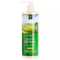 Deoproce Шампунь для волос Green Tea Henna Pure Refresh Shampoo, 1 л