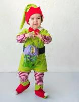 Костюм Baby-suit, размер 116, зеленый/красный