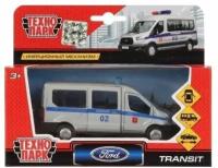 Машина Технопарк металл Ford Transit Полиция 12 см 273089