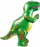 Ходячий воздушный шар Динозавр Аллозавр, Зеленый, 64 см
