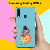 Силиконовый чехол на Samsung Galaxy A20s Рыбалка / для Самсунг Галакси А20с