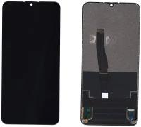Дисплей (экран) в сборе с тачскрином для Huawei P30 lite черный (COG) / 2312x1080