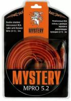 Межблочный RCA кабель MYSTERY MPRO 5.2 двойной