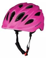 Шлем велосипедный детский INDIGO 16 вентиляционных отверстий IN073 Розовый 51-55см