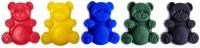 Медведь Валера и друзья набор №1 игрушки антистресс 8 см из силикона Fun Bear