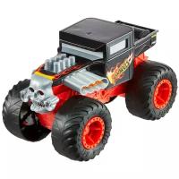 Монстр-трак Hot Wheels Monster Trucks Double Troubles Bone Shaker (GCG06/GCG07) 1:24, 28 см, черный/красный