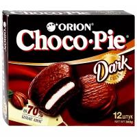 Пирожное Orion Choco Pie Dark, 360 г, 12 шт. в уп