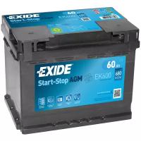 Автомобильный аккумулятор Exide Start-Stop AGM EK600