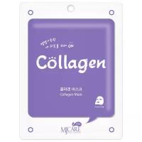 Mijin On Collagen Mask - Миджин Тканевая маска для лица с коллагеном, 22 гр -