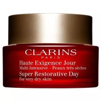 Восстанавливающий дневной крем с эффектом сияния для любого типа кожи Clarins Multi-Intensive / объём 50 мл
