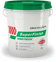 Шпатлевка финишная полимерная Danogips SuperFinish, 17 л