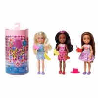 Игрушка - сюрприз "Кукла Челси" Barbie Color Reveal с аксессуарами серия Изменение цвета - Пикник 6 серия, HKT81