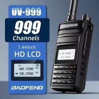 Рация Baofeng UV-999 ProMax 10 Вт класс водонепроницаемости IP X4 цвет черный