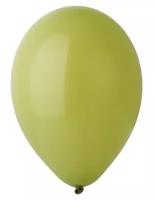 Шар латексный ненадутый И 10"/98 Пастель Green Olive 25 см (100 в уп)