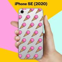 Силиконовый чехол Мороженое на Apple iPhone SE (2020)